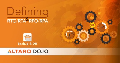 Defining Recovery Time (RTO / RTA) and Recovery Point (RPO / RPA)