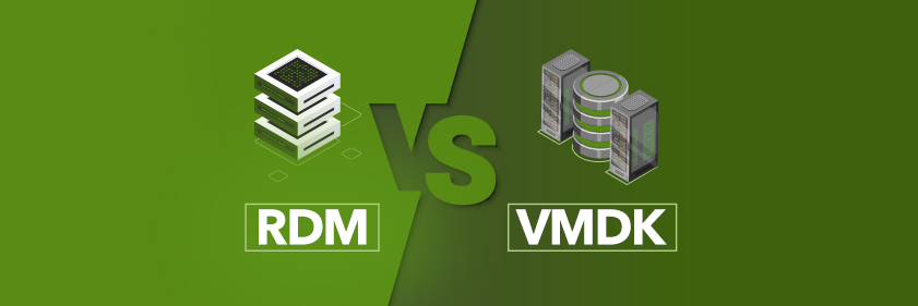 How to create vSphere VMs with RDM disks