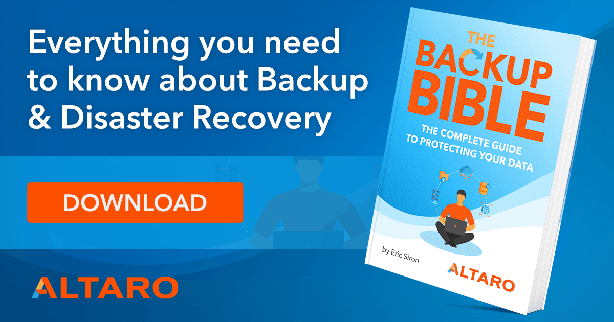 Free eBook - The Backup Bible Complete Edition
