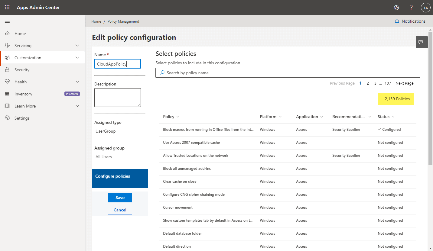 Microsoft-Office-Cloud-Policy-Service