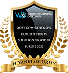 World Business Outlook Award - Most Comprehensive Cloud Security Solution Provider Europe 2022